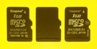 microSD 1 GB >> K I N G S T O N >> Made in JAPAN
