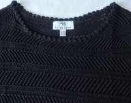 Peter Hahn sweter ażurowy, tunika bawełna S/M