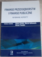 Finanse przedsiębiorstw i finanse publiczne