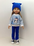 Ubranko komplet zestaw dla lalki Paola Reina 32cm dres spódniczka