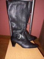 Kozaki Lilley& Skinner 38,5 5,5 skóra naturalna klasyczne jak nowe