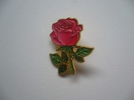 PIN PRZYPINKA BROSZKA RÓŻA
