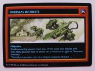 Overseas Interests SHADOWRUN UNDERWORLD