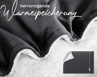 Koc Kesser flanela 120 cm x 160 cm szary