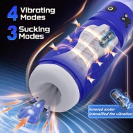 Realistyczny masturbator 3D elektryczny 7 trybów wibracji/ssania dyskretny