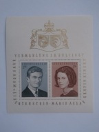 Liechtenstein - Książę Hans Adam - Mi. bl.7 **