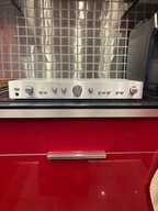 ZM-9000 PIĘKNY WZMACNIACZ UNITRA FONICA PW 9010 ALUMINIOWY SREBRNY PANEL!!!