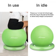 TRIDEER 65cm pierścień zielony do piłki