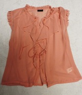 L910_PUDROWA BLUZKA DAMSKA- rozm 44