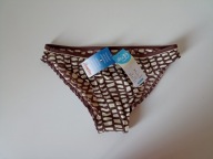 Śliczny markowy dół bikini Swim Brown Ethno MINI EUR 36