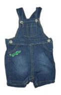 Pepco BABY denim jeansowe OGRODNICZKI niemowlęce unisex jak NOWE 74