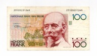 Belgia 100 Franków 1980r.
