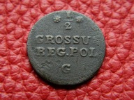 STANISŁAW AUGUST PONIATOWSKI - półgrosz 1768 G - mały monogram
