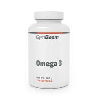 GymBeam Omega 3 120kaps - Kwasy Tłuszczowe Omega