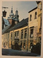 KRAKÓW. Ulica Kanonicza, w głębi wieże katedry wawelskiej, CZYSTA