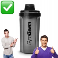 SHAKER NA SIŁOWNIĘ DO PRACY CZARNY GYMBEAM SZEJKER BIDON 700ml