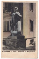 Warszawa Mariensztat przekupka 1949r.