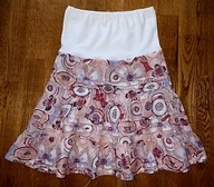 PAM!!ŚLICZNA SPÓDNICA-SPÓDNICZKA CIĄŻOWA ROZM.34