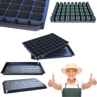 WIELODONICZKA Z PODSTAWKĄ DO ROZSADY 45/54 NA POMIDORY OGÓRKI KWIAT ROŚLINY