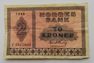 Norwegia 2 koron 1948