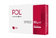 PAPIER BIUROWY KSERO BIAŁY POLSPEED A3 80g 500 KARTEK KLASA C