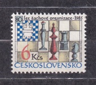 CZECHOSŁOWACJA** SZACHY Mi 2811