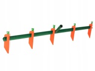 MOTYKA REGULOWANA METALOWA OGRODOWA WYZNACZNIK DO GRZĄDEK RZĘDÓW 106 CM