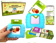 Czytnik kart Dymex nauka angielskiego i polskiego 448 słów 112 kart 3 tryby