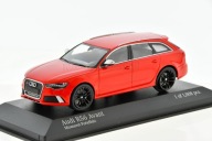 AUDI RS6 Avant Red 2012 1/43 MINICHAMPS 410011310