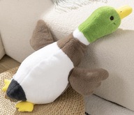 KACZKA GĘŚ MASKOTKA PODUSZKA PLUSZAK 90 CM DUŻA KOLOROWA