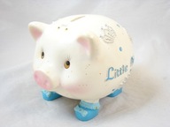 CERAMICZNA SKARBONKA ŚWINKA MAŁY KSIĄŻE - POJEMNA