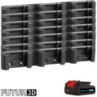 Uchwyt potrójny na akumulator Erbauer 12V EXT DualVolt z blokadą