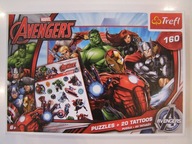 CHARYTATYWNIE: Puzzle Avengers 160 Trefl komiks