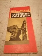Katowice stary plan miasta autobusy tramwaje