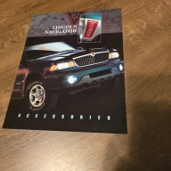 Lincoln Navigator accessories akcesoria i dodatki 2009 USA folder