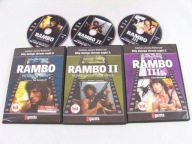 RAMBO Sylwester Stallone cz. 1 - 3 3xDVD /5/