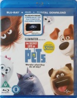The Secret Life Of Pets Sekretne życie zwierzaków domowych Nowa Blu-ray Irl