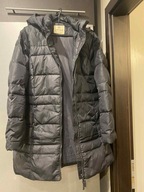 Prosta dłuższa puchowa kurtka r. M