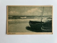 Pocztówka KUTRY RYBACKIE wybrzeże polskie