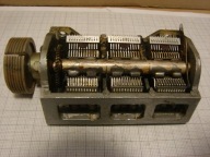 trójsekcyjny kondensator zmienny