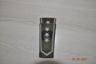 Pagony pochewki WP polowe białe CHORĄŻY SZTABOWY