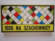 Gra planszowa 1000 na szachownicy - 1975 r.