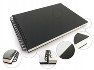 SZKICOWNIK A3 W TWARDEJ OPRAWIE NA SPIRALI 50 ark biały