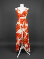 Długa Elegancka Sukienka W Kwiaty Reserved Rozmiar S