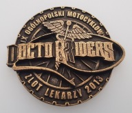 Znaczek, odznaka, blacha zlotowa, motocyklowa No.2996