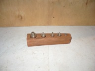 Stary oryginalny zestaw ciężarków, odważników.