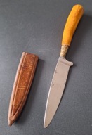 Niemiecki nóż myśliwski sygnowany Solingen I wojna światowa