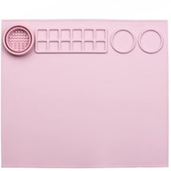 Mata silikonowa do malowania i rękodzieła DLA DZIECI I DOROSŁYCH różowy