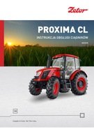 Zetor Proxima CL 100 - instrukcja obsługi ciągnika rolniczego PL (8. 2018)