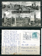K19874)Holandia: Amsterdam, Mehrbildkarte, wyslany 1977